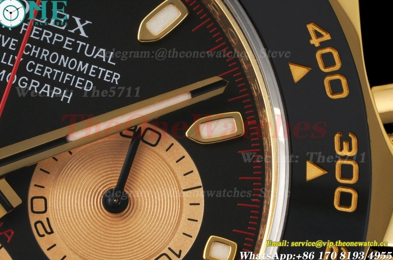 Paul RU YG 40MM Clean 116518 Newman Daytona DD4130 0519